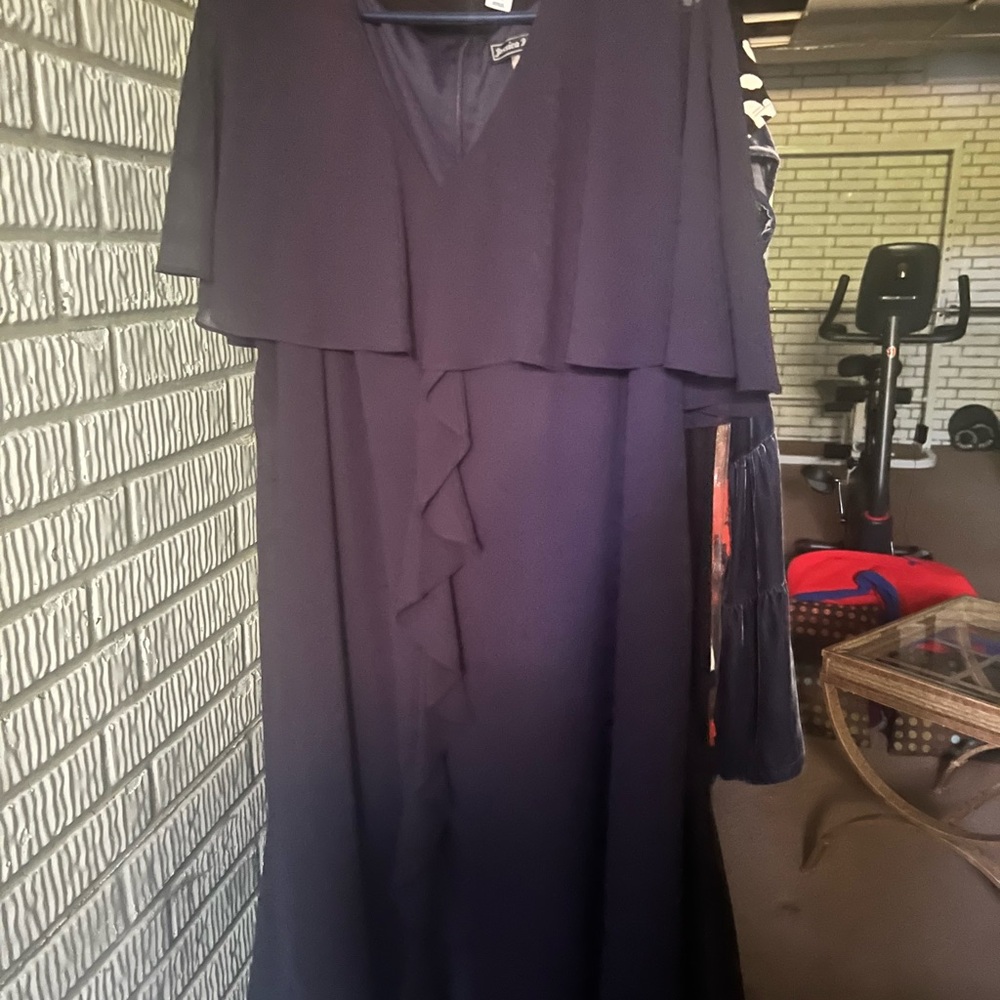 Jessica Howard Navy Long Sleeve Dress